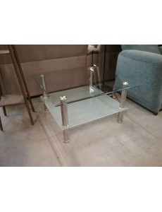 TABLE BASSE MODERNE VITRÉE...
