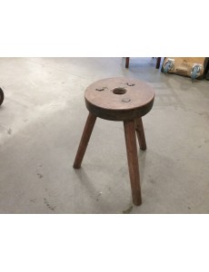 TABOURET BOIS 3 PIEDS
