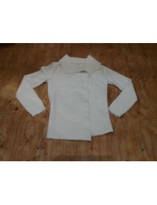 GILET BLANC SUÉDINE...