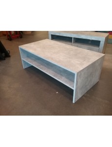 TABLE BASSE EFFET BETON...