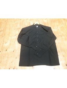 CHEMISE NOIRE COL MAO 