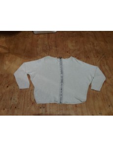 PULL BLANC "TIRETTE" 