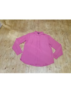 CHEMISIER ROSE VOILE M