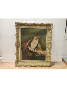 PEINTURE "DAME" CONTOUR...