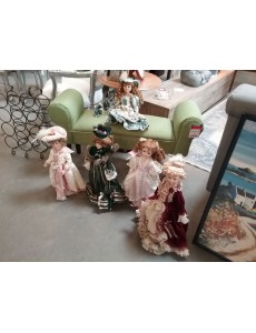 POUPEE PORCELAINE  H 50 CM