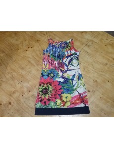 ROBE FLEURIE COLORÉE M