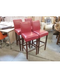 TABOURET DE BAR LOT DE 4 EN...