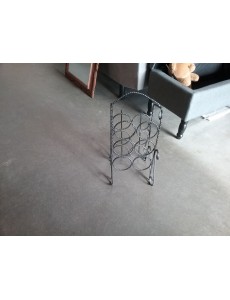 PORTE BOUTEILLES FER FORGE