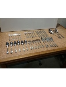 COUVERTS INOX ARGENTÉS 