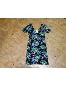 ROBE FLEURIE "H&M" XS