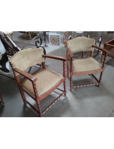 FAUTEUIL RUSTIQUE ANCIEN...