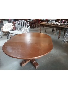 TABLE RONDE CHÊNE (1 ALL)