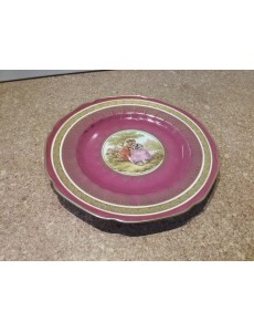 ASSIETTE DECO PORCELAINE 