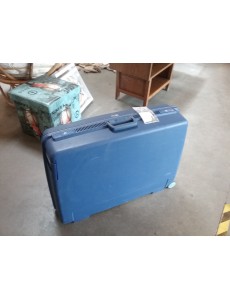 VALISE PVC BLEU DELSEY + CLE