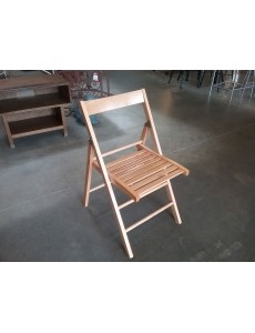 CHAISE BOIS PLIABLE