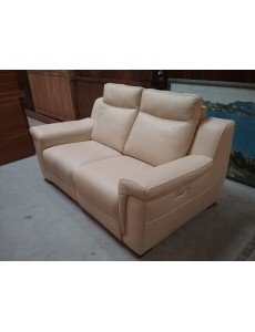 CANAPÉ CUIR  2 PL + 2 RELAX...