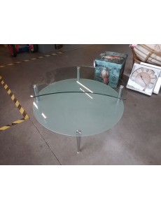 TABLE BASSE MODERNE VITRÉE