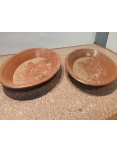 PLAT TERRE CUITE OVALE