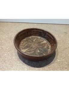 PLAT ROND TERRE CUITE