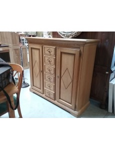 BAHUT CHÊNE CLAIR MODERNE