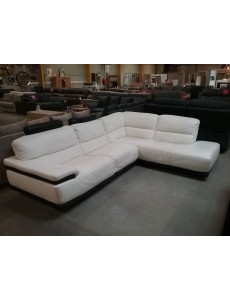 SALON ANGLE CUIR BICO...