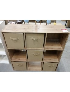 RANG. 9 CASES BOIS +...