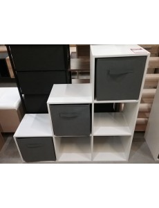 RANG. 6 CASES BLANC +...