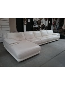 SALON CUIR BLANC       430...