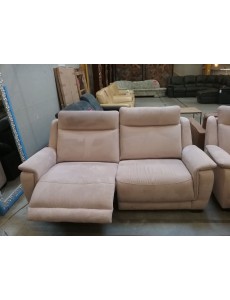 SALON 3+2 TISSU ROSÉ AVEC 2...