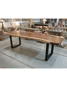TABLE SUAR 2.5M PIEDS MÉTAL