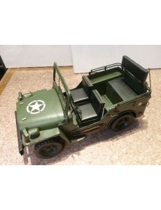 JEEP MILITAIRE METAL 29CM