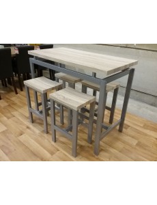 TABLE BAR+4TAB. "MANS" (825/4)