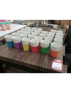 GOBELET PORCELAINE/SILICONE