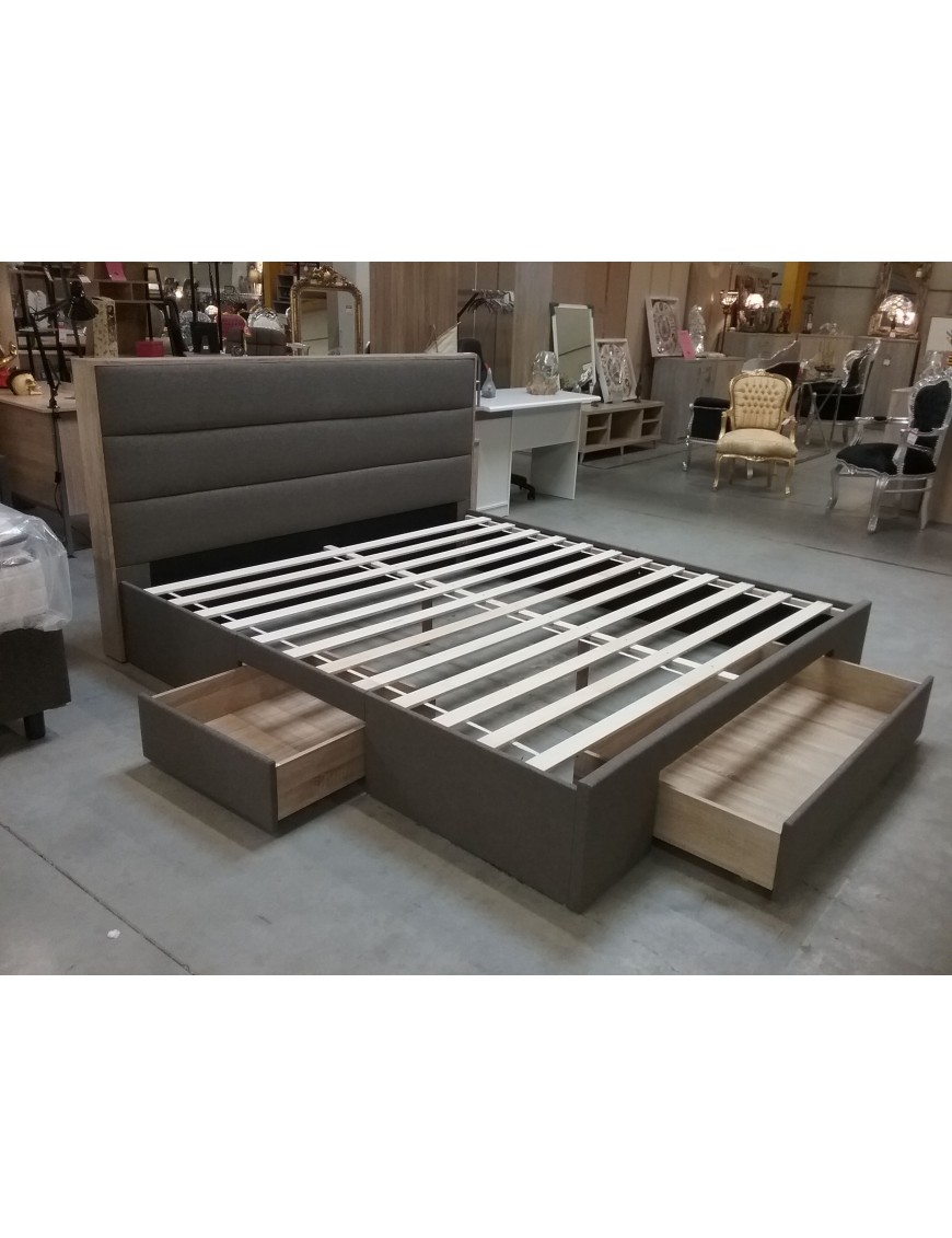 LIT TORONTO 180X200 AVEC TIROIRS (TO902/4)