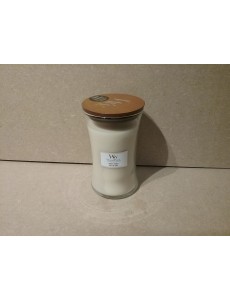 BOUGIE WOODWICK LARGE WHITE...